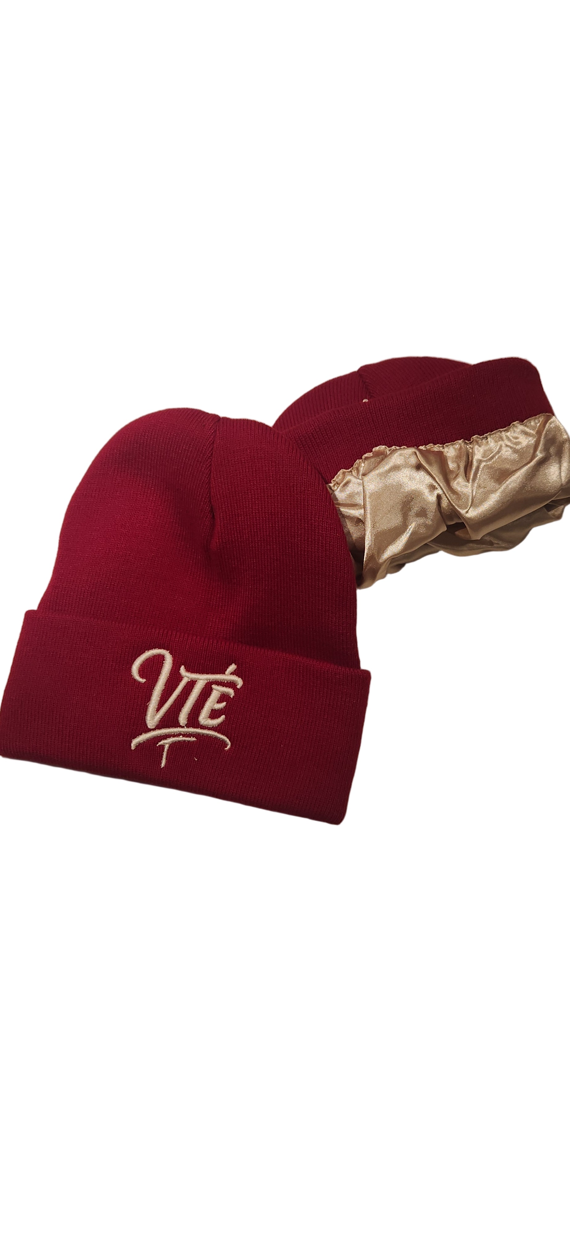 Satin-lined Beanies