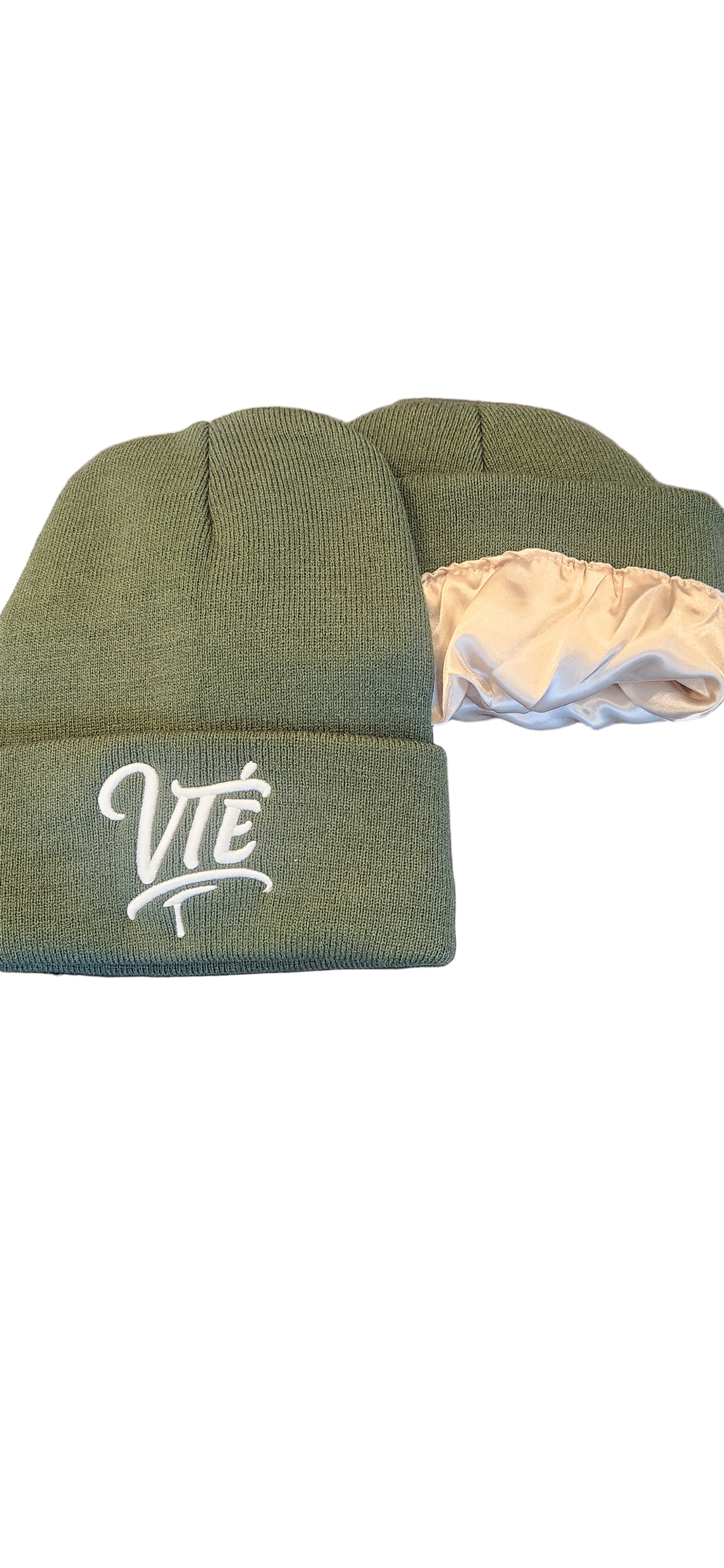 Satin-lined Beanies